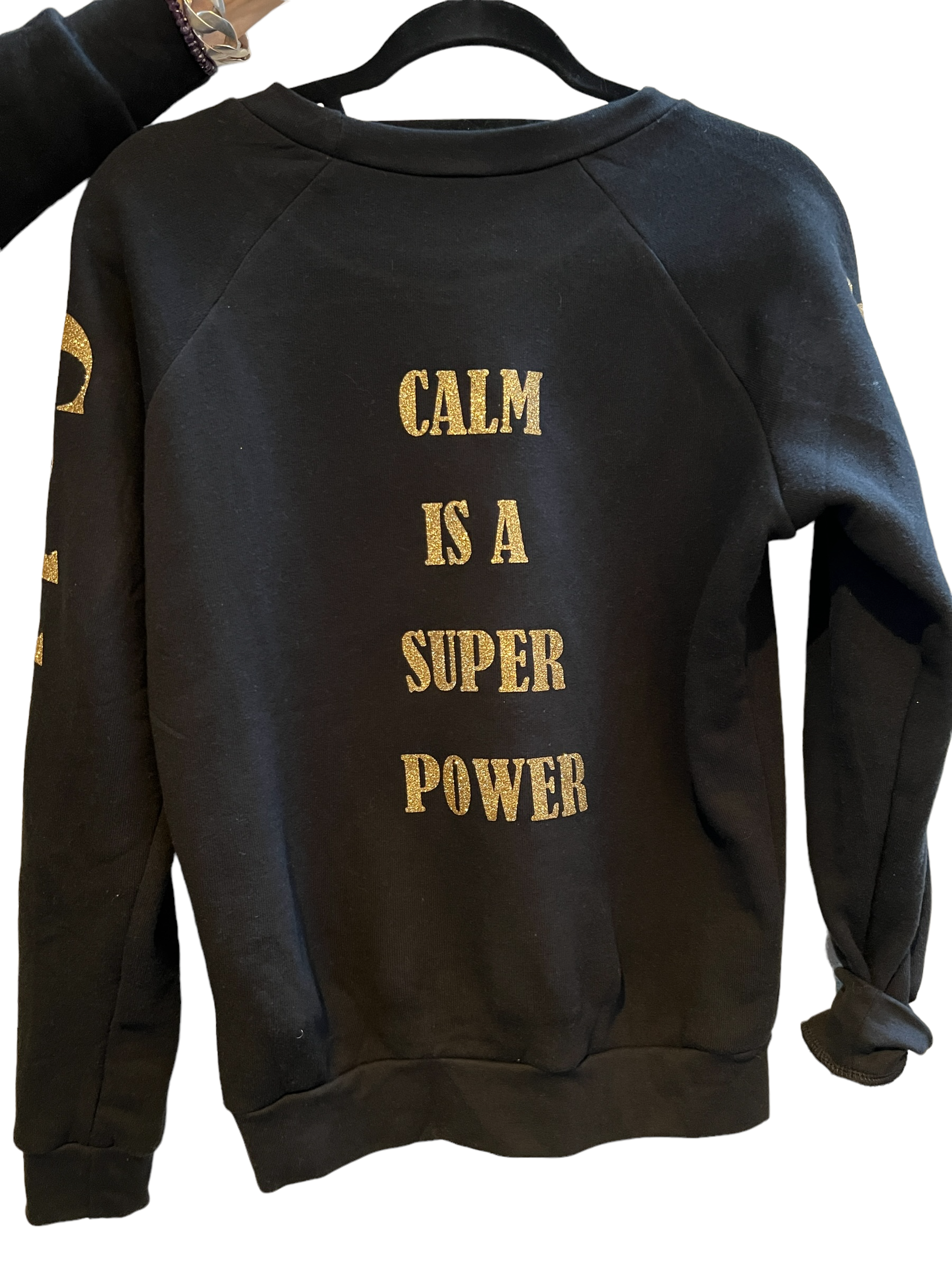 Imperial Tiger Crew SSS "Calm" Gold Glitter Black