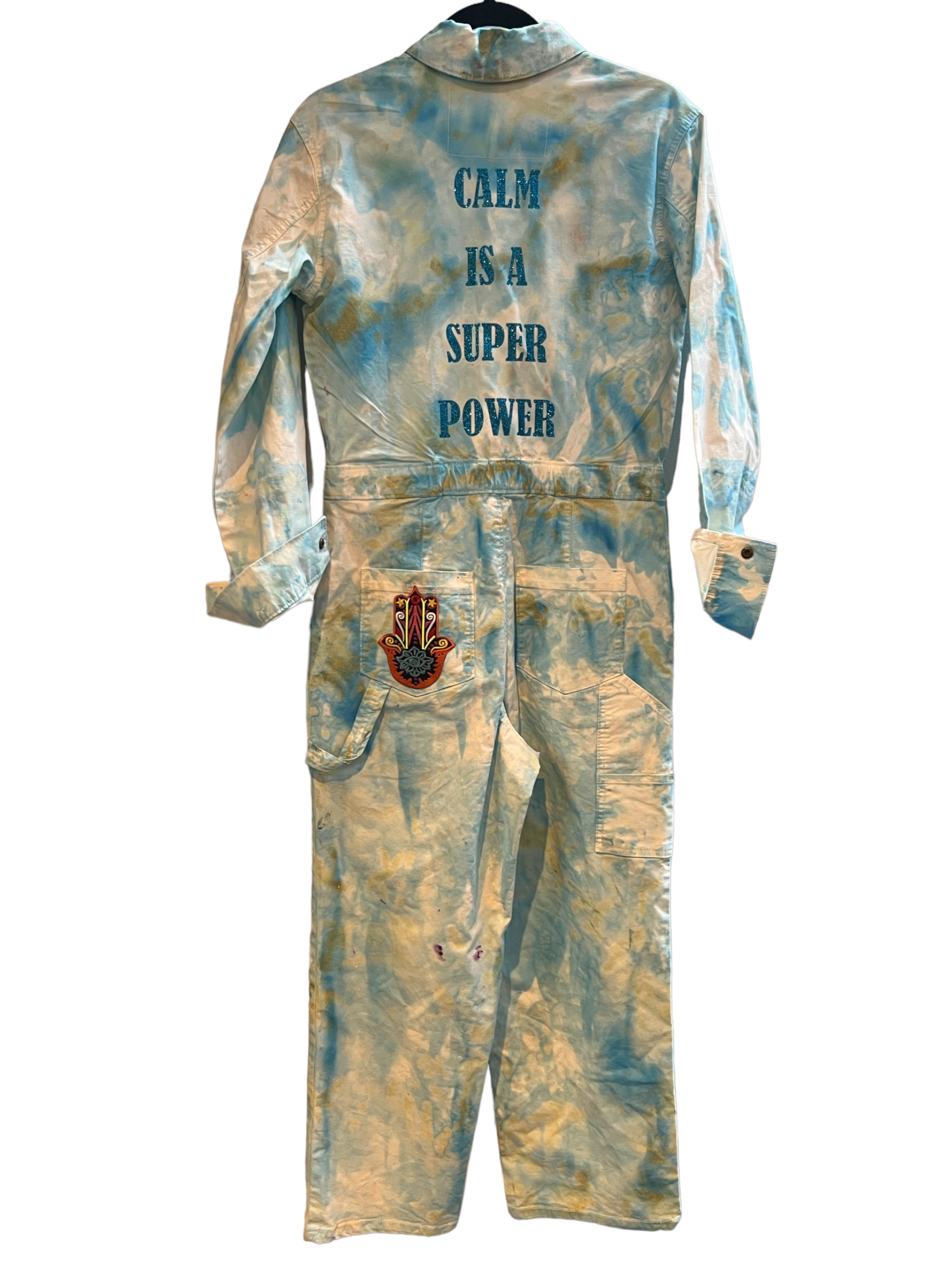 One of a Kind Hand Painted Jump Suits